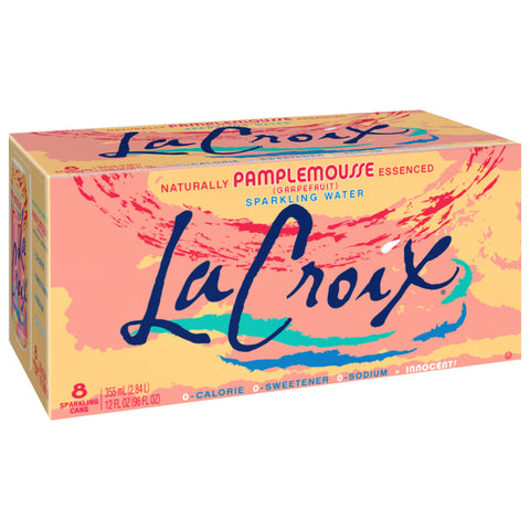 La Croix Grapefruit Sparkling Water - 96 FZ 3 Pack