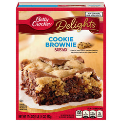 Betty Crocker Cookie Brownie Bars Mix - 17.4 OZ 8 Pack
