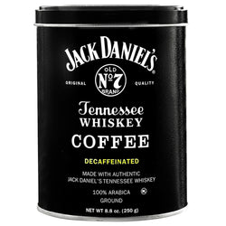 World of Coffee Jack Daniel's Tennessee Whiskey Coffee - Decaf - Ground - Can - 8.8 OZ 12 Pack