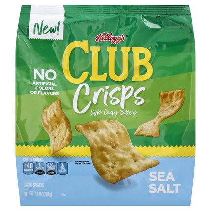 Kellogg's Club Sea Salt Crisps - 7.1 OZ 6 Pack