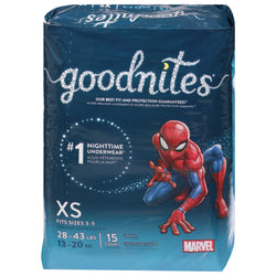 Goodnites Nighttime Underwear - 15 CT 4 Pack