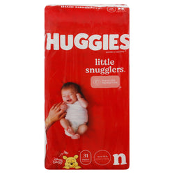 Huggies Little Snugglers Newborn Diapers - 31.0 OZ 4 Pack