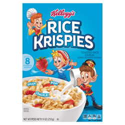 Kellogg's Rice Krispies Cereal - 9.0 OZ 8 Pack