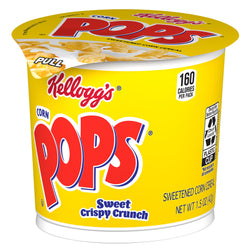 Kellogg's Corn Pop Cereal In A Cup - 1.5 OZ 12 Pack