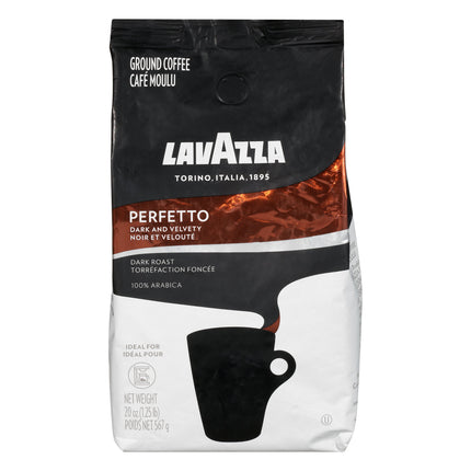 Lavazza Perfetto Ground Coffee - 20 OZ 6 Pack