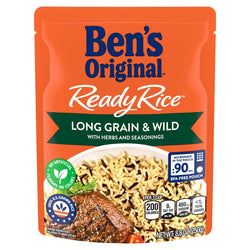 Ben's Original Long Grain & Wild Ready Rice - 8.8 OZ 12 Pack
