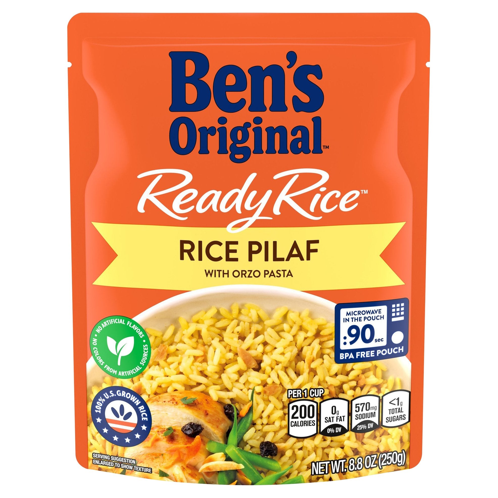 Ben s Original Rice Pilaf Ready Rice 8 8 OZ 12 Pack StockUpExpress ben-s-original-rice-pilaf-ready-rice-8-8-oz-12-pack-stockupexpress