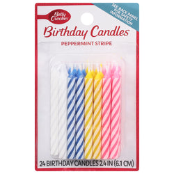 Betty Crocker Birthday Candles - 24.0 OZ 12 Pack