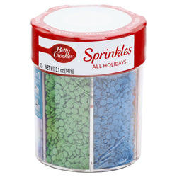 Betty Crocker All Holiday Sprinkles - 5.1 OZ 12 Pack