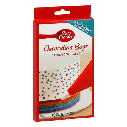 Betty Crocker Decorating Bags - 12.0 OZ 6 Pack