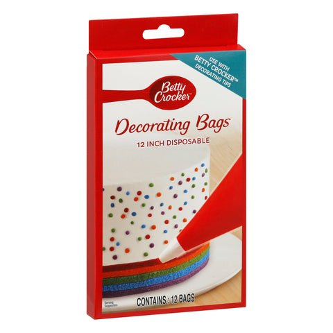 Betty Crocker Decorating Bags - 12.0 OZ 6 Pack