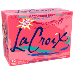 La Croix Cran-Raspberry Sparkling Water - 144 FZ 2 Pack
