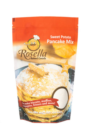 Rosella Baked Goods Rosella's Gourmet Sweet Potato Pancake and Waffle Mix - 1 LB 12 Pack