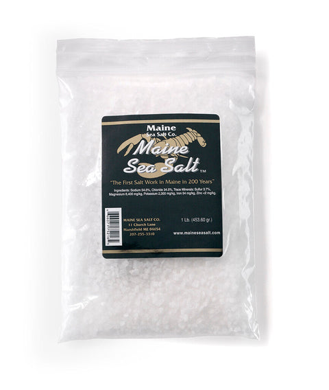 Maine Sea Salt Company Maine Sea Salt/Coarse - 1 LB 6 Pack