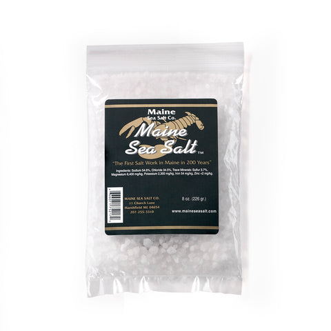 Maine Sea Salt Company Maine Sea Salt/Crystal - 8 OZ 6 Pack