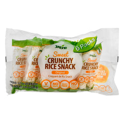 Jayone Original Sweet Crunchy Rice Snack - 4.23 OZ 6 Pack