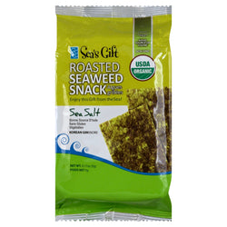 Sea's Gift Sea Salt Roasted Seaweed Snack - 0.17 OZ 12 Pack