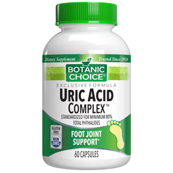 Botanic Choice URIC ACID COMPLEX - 60 CT 12 Pack