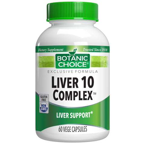 Botanic Choice LIVER 10 COMPLEX - 60 CT 12 Pack