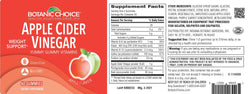 Botanic Choice Apple Cider Vinegar Gummy - 60 CT 12 Pack