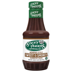 Sticky Fingers Memphis Barbeque Sauce - 18 OZ 6 Pack