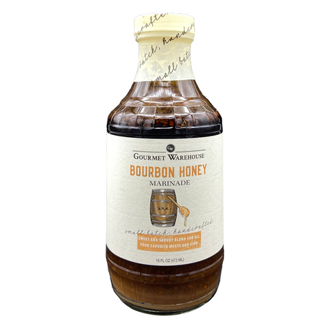 Gourmet Warehouse Bourbon Honey Marinade - 16 OZ 6 Pack