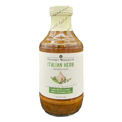 Gourmet Warehouse Italian Herb Marinade - 16 OZ 6 Pack