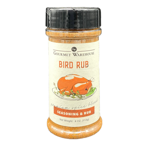 Gourmet Warehouse Bird Rub Poultry Seasoning - 4 OZ 6 Pack