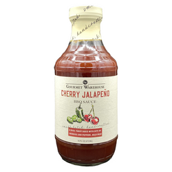 Gourmet Warehouse Cherry Jalapeno BBQ Sauce - 16 OZ 6 Pack