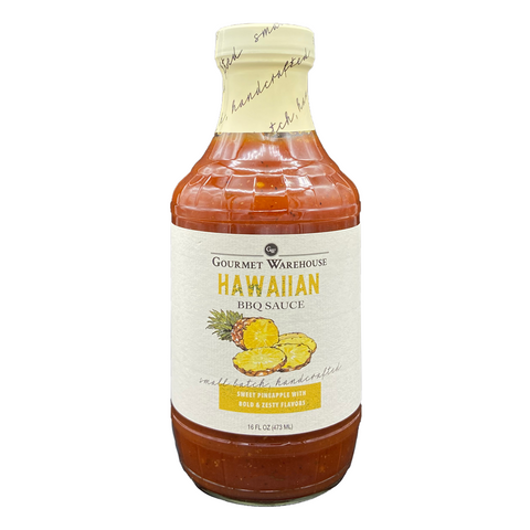Gourmet Warehouse Hawaiian BBQ Sauce - 16 OZ 6 Pack
