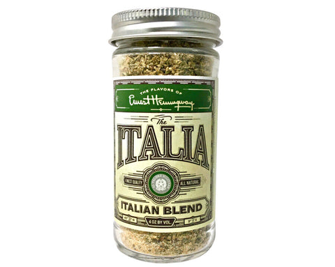 Gourmet Warehouse The Flavors of Ernest Hemingway "The Italia" Italian Seasoning - 4 OZ 6 Pack