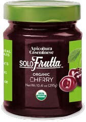 Vando Naturals ORGANIC FRUIT SPREAD CHERRY , MADE IN ITALY - 10.41 OZ 12 Pack