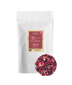 Heavenly Tea Leaves Organic Hibiscus, Bulk Loose Leaf Herbal Tisane - 1 LB 1 Pack