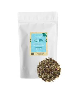 Heavenly Tea Leaves Organic Herbal Cleanse, Bulk Loose Leaf Herbal Tisane - 1 LB 1 Pack