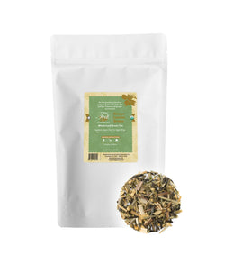 Heavenly Tea Leaves Organic Ginger Lemon Green, Loose Leaf Green Tea, Essentials Collection - 0.66 OZ 12 Pack