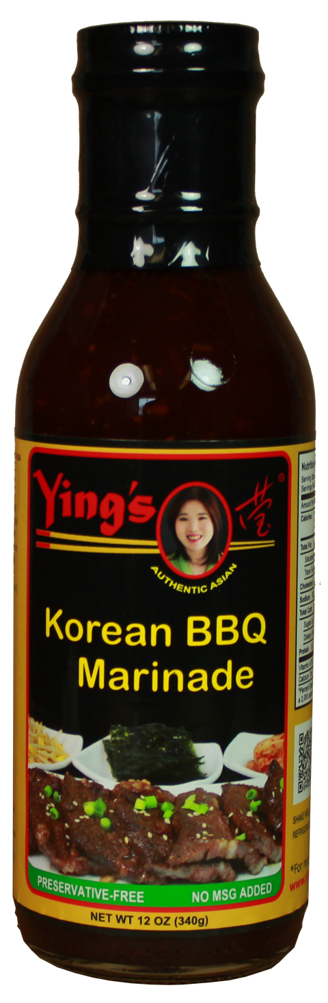Ying's Kitchen, Ying's Korean BBQ Marinade - 12 OZ 12 Pack