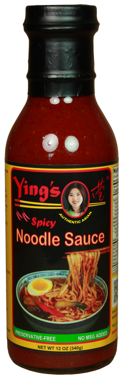 Ying's Kitchen, Ying's Spicy Noodle Sauce - 12 OZ 12 Pack
