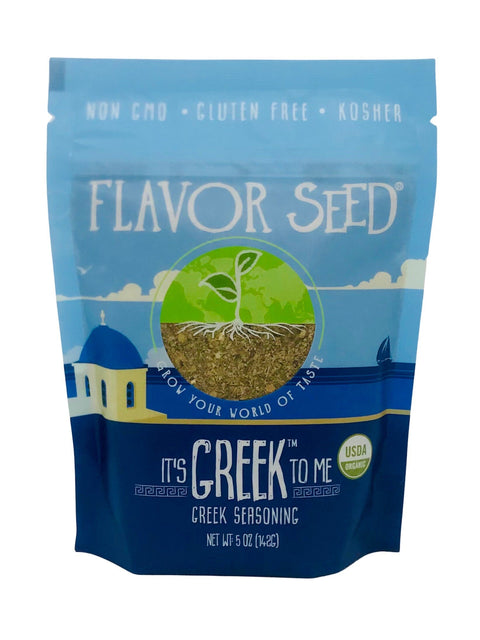 Flavor Seed It's Greek To Me - 5 OZ 12 Pack