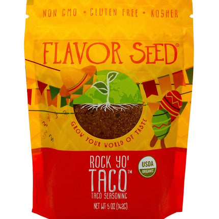 Flavor Seed Rock Yo Taco - 5 OZ 12 Pack