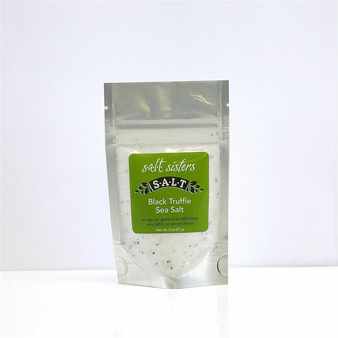 s.a.l.t. sisters Black Truffle Sea Salt - 2 OZ 4 Pack