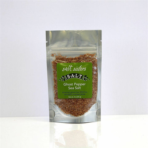 s.a.l.t. sisters Ghost Pepper Sea Salt - 2 OZ 4 Pack