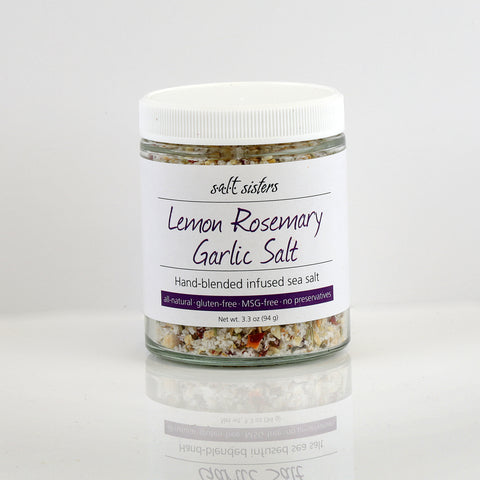 s.a.l.t. sisters Lemon Rosemary Garlic Salt - 3.3 OZ 12 Pack