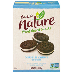 Back To Nature Double Crème Cookies - 10.7 OZ 6 Pack