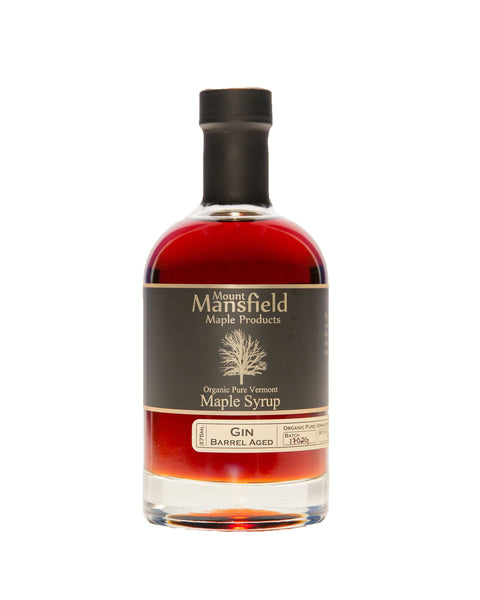 Mount Mansfield Maple Products Gin Barrel Aged Maple Syrup - 12.68 FL OZ 12 Pack