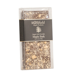 Mount Mansfield Maple Products Organic Dark Chocolate Maple Bark - 7 OZ 12 Pack
