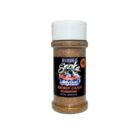 Rising Smoke Sauceworks Smokin' Cajun Seasoning - 1.85 OZ 12 Pack
