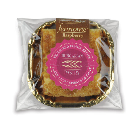 Heirzoom Bakery fennome Hungarian Pastry Trio - Raspberry - 2.4 OZ 12 Pack