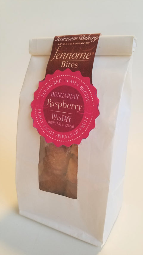 Heirzoom Bakery fennome Hungarian Pastry Bites - Raspberry - 5 OZ 6 Pack