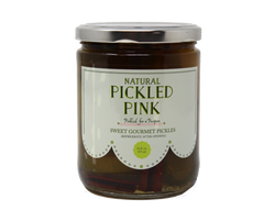 Pickled Pink Foods Sweet Gourmet Pickles - 16 OZ 6 Pack