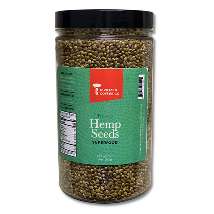 Civilized Coffee Hemp Seeds (LF) - 18 OZ 4 Pack